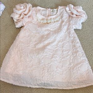 Elegant Pink Kids Formal Dress